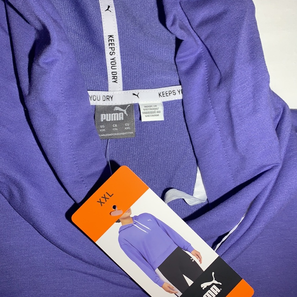 NWT Puma cropped hoodie XXL - Picture 6 of 8